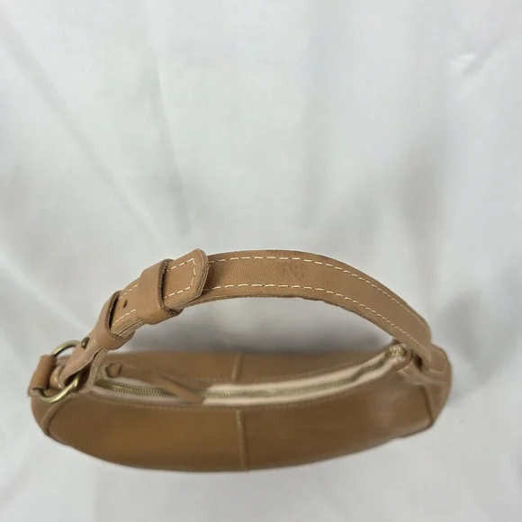 Portland Leather Goods Classic Nora Shoulder Bag in color Honey - Picture 6 of 11